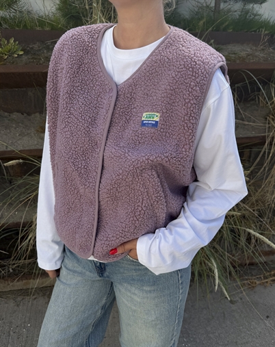 American Vintage - Hocktown Vest - Prunelle Chine